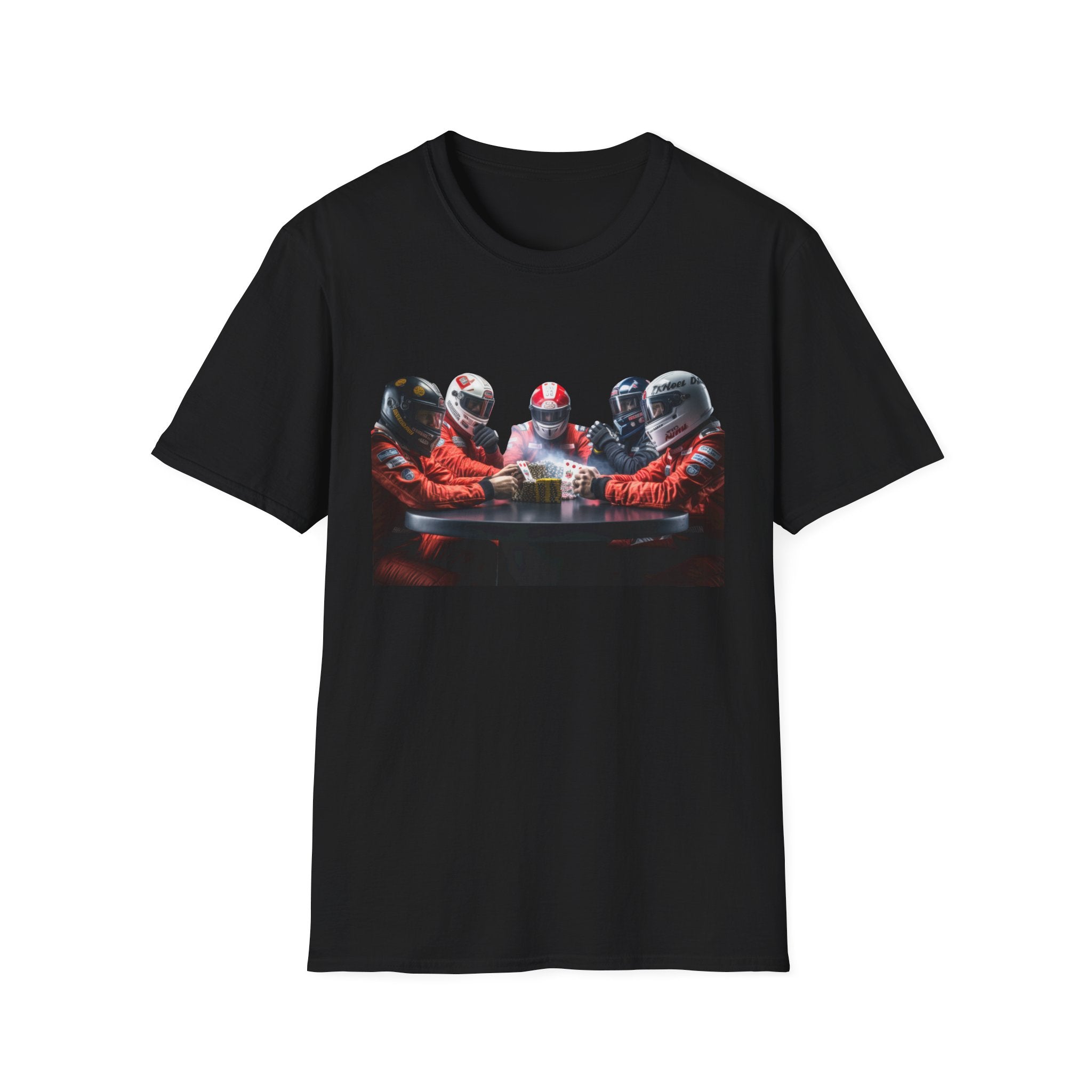 Racing Helmets Poker Night T-Shirt