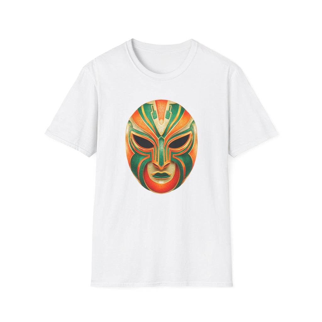 Lucha Libre Mask T-Shirt – Colorful Mexican Wrestling Mask Graphic Tee