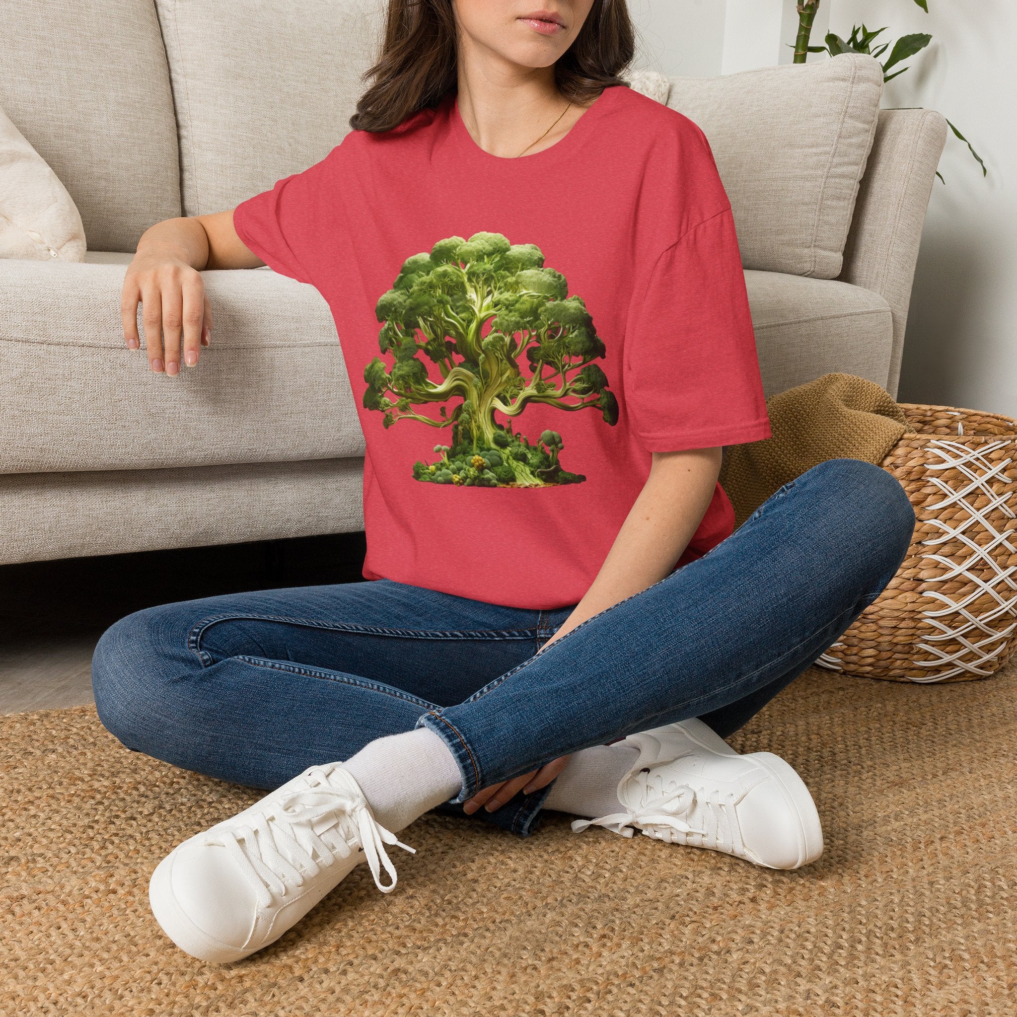 Bonsai Tree Graphic T-Shirt — Zen Green Nature Tee