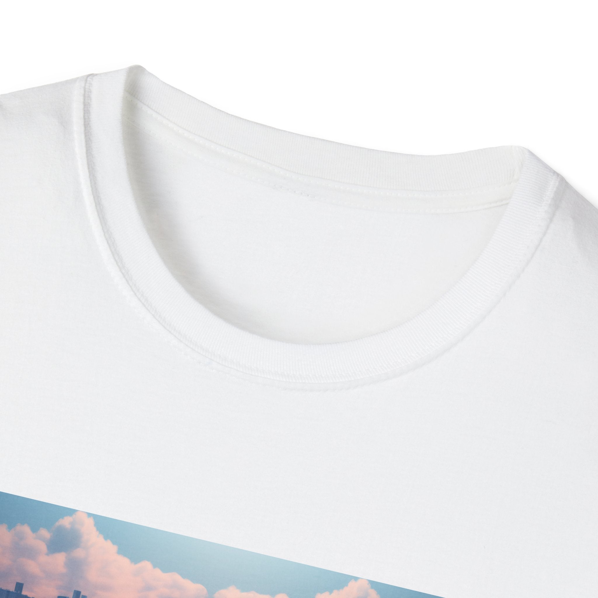 Racing Dreamscape T-Shirt — Vintage Formula Car with Cherry Blossom Track