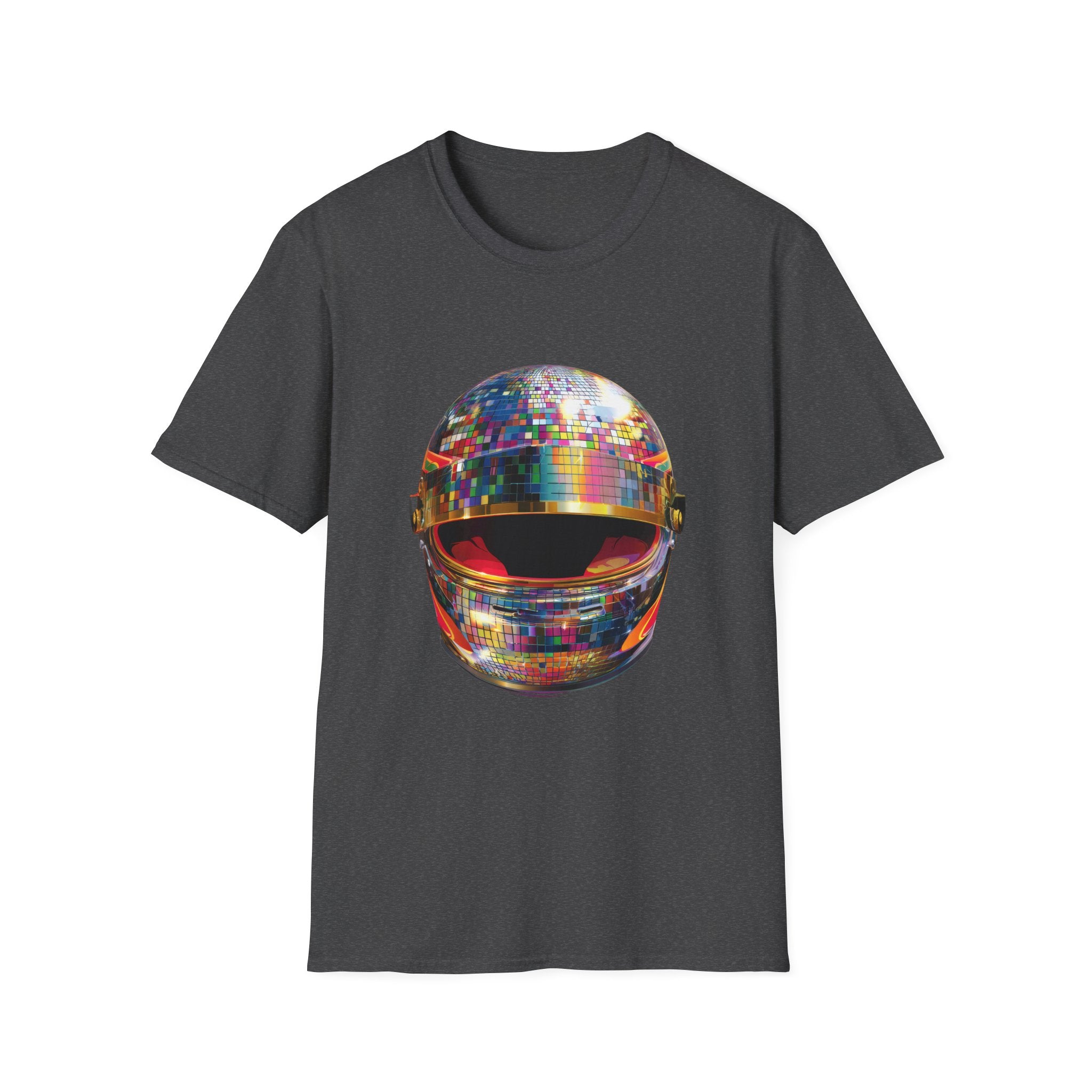 Disco Helmet Graphic T‑Shirt