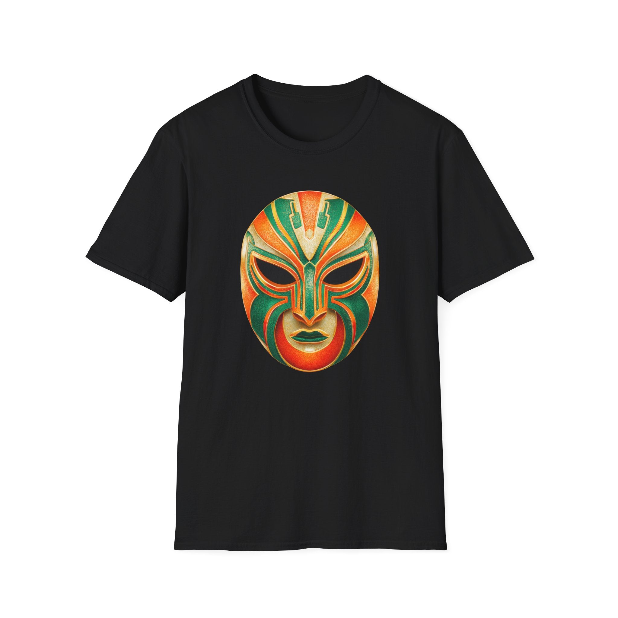 Lucha Libre Mask T-Shirt – Colorful Mexican Wrestling Mask Graphic Tee