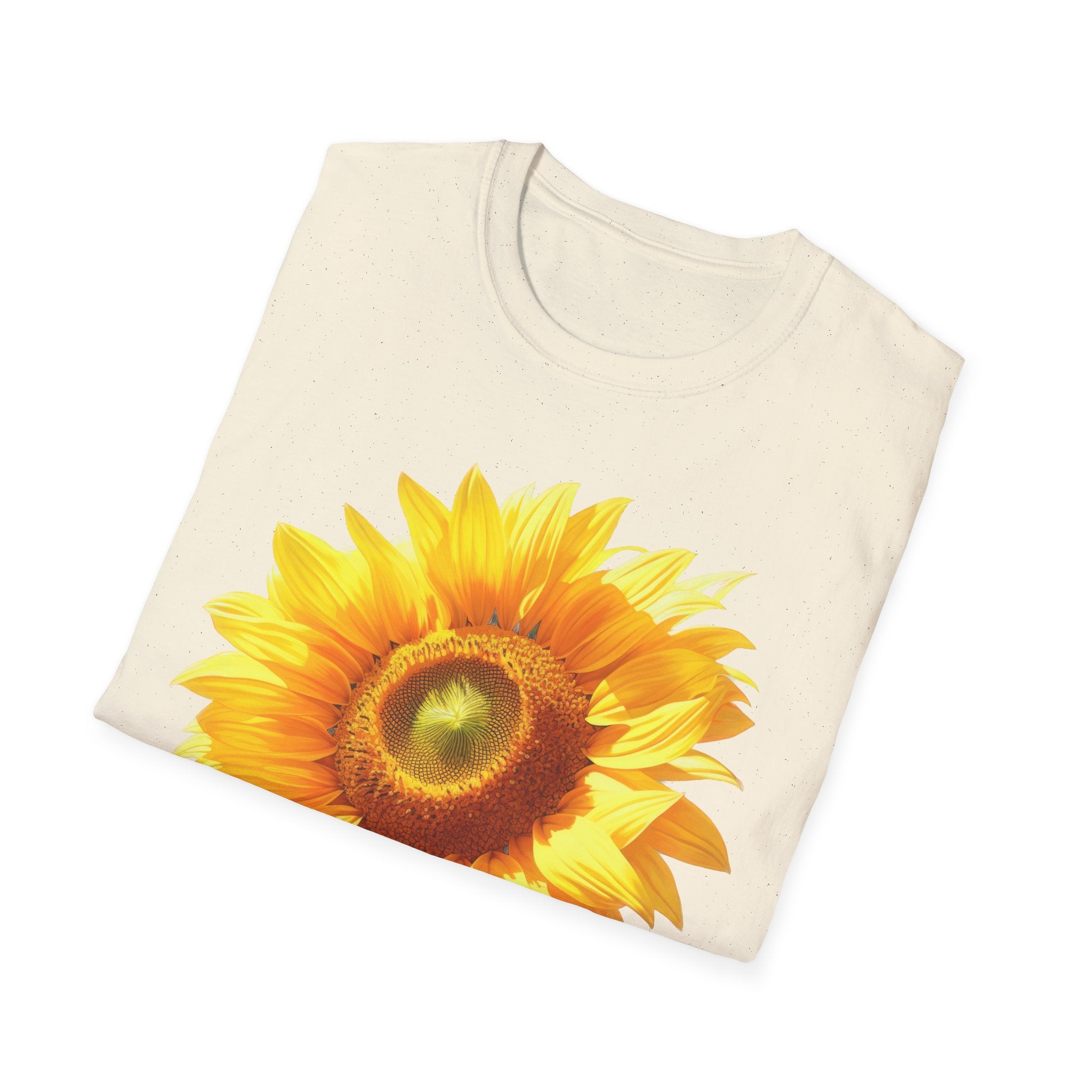 Sunflower Graphic Tee — Bright Floral Sunflower T-Shirt