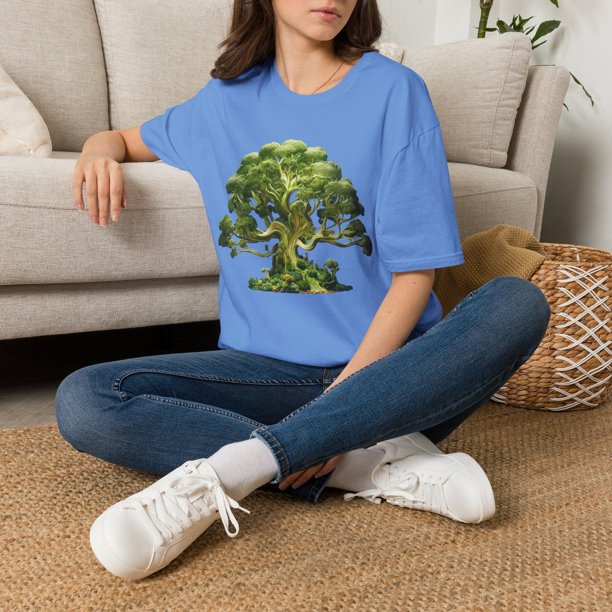 Bonsai Tree Graphic T-Shirt — Zen Green Nature Tee