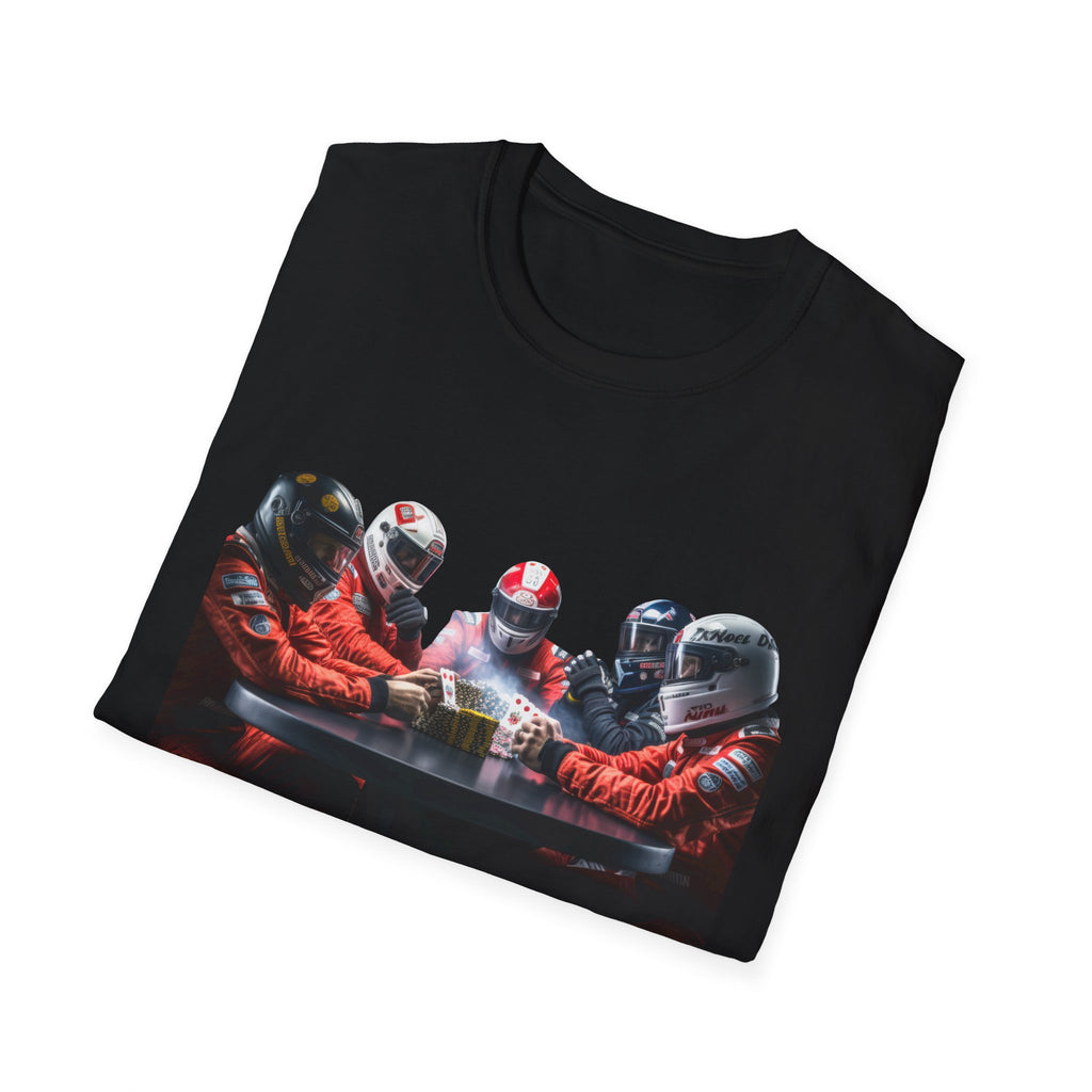 Racing Helmets Poker Night T-Shirt