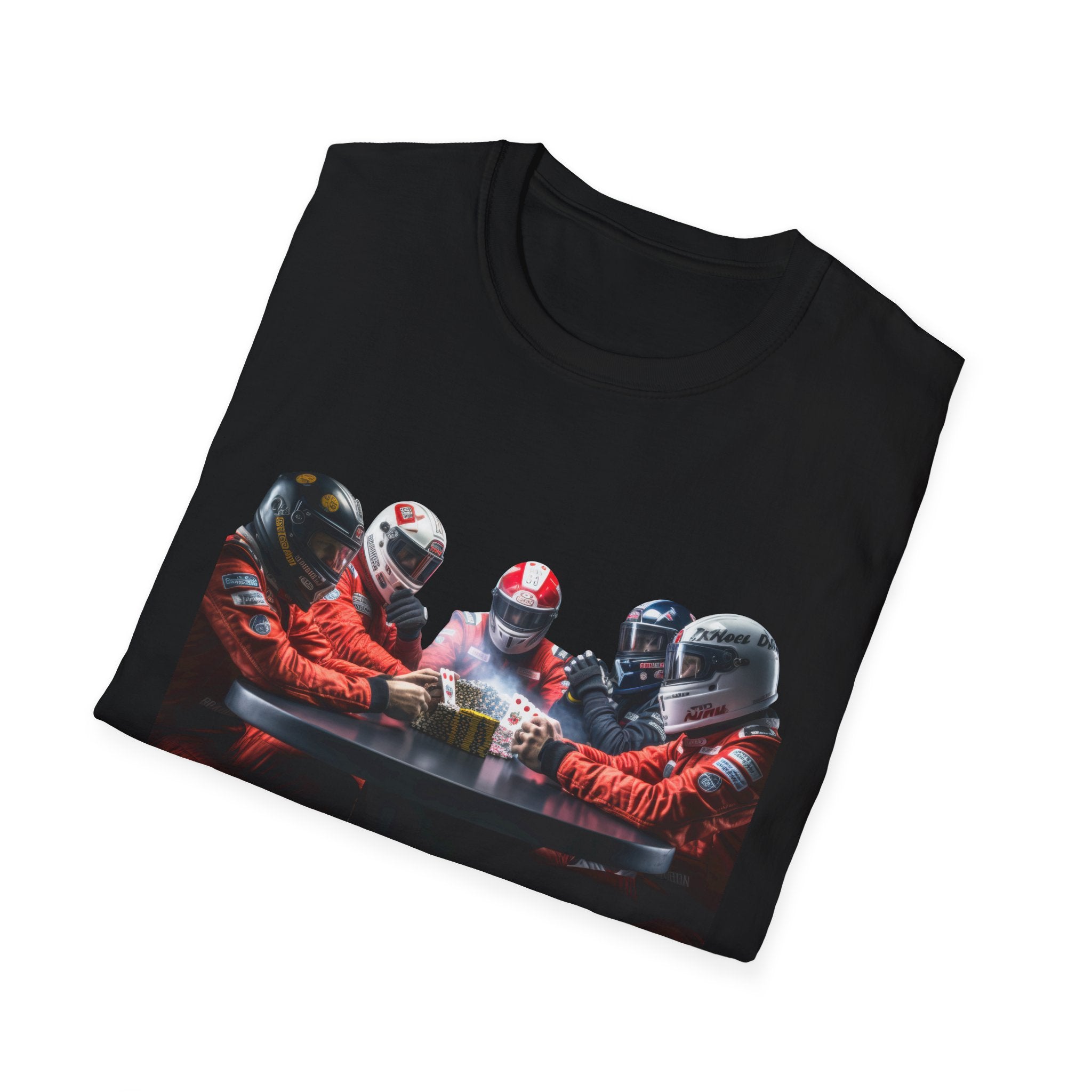 Racing Helmets Poker Night T-Shirt