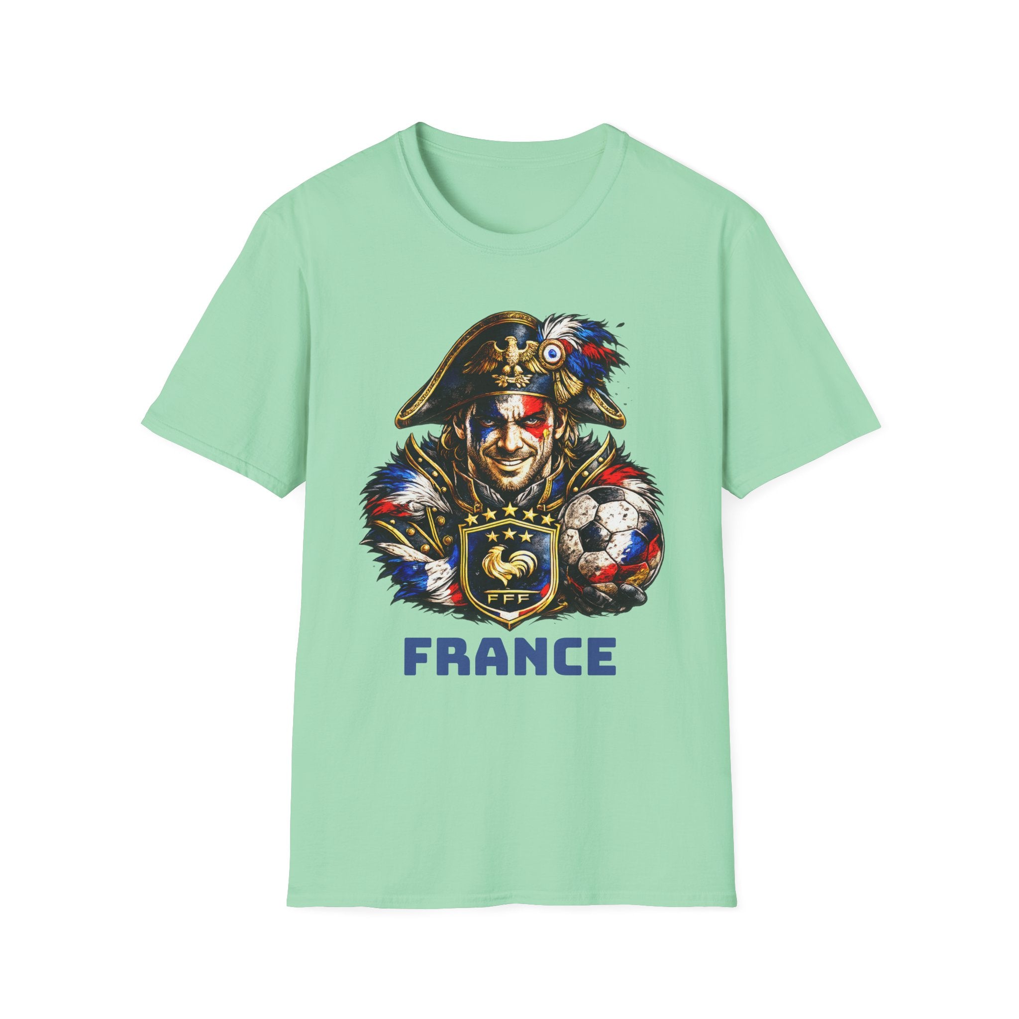 France Pirate Captain T-Shirt — Vintage French Nautical Graphic Tee