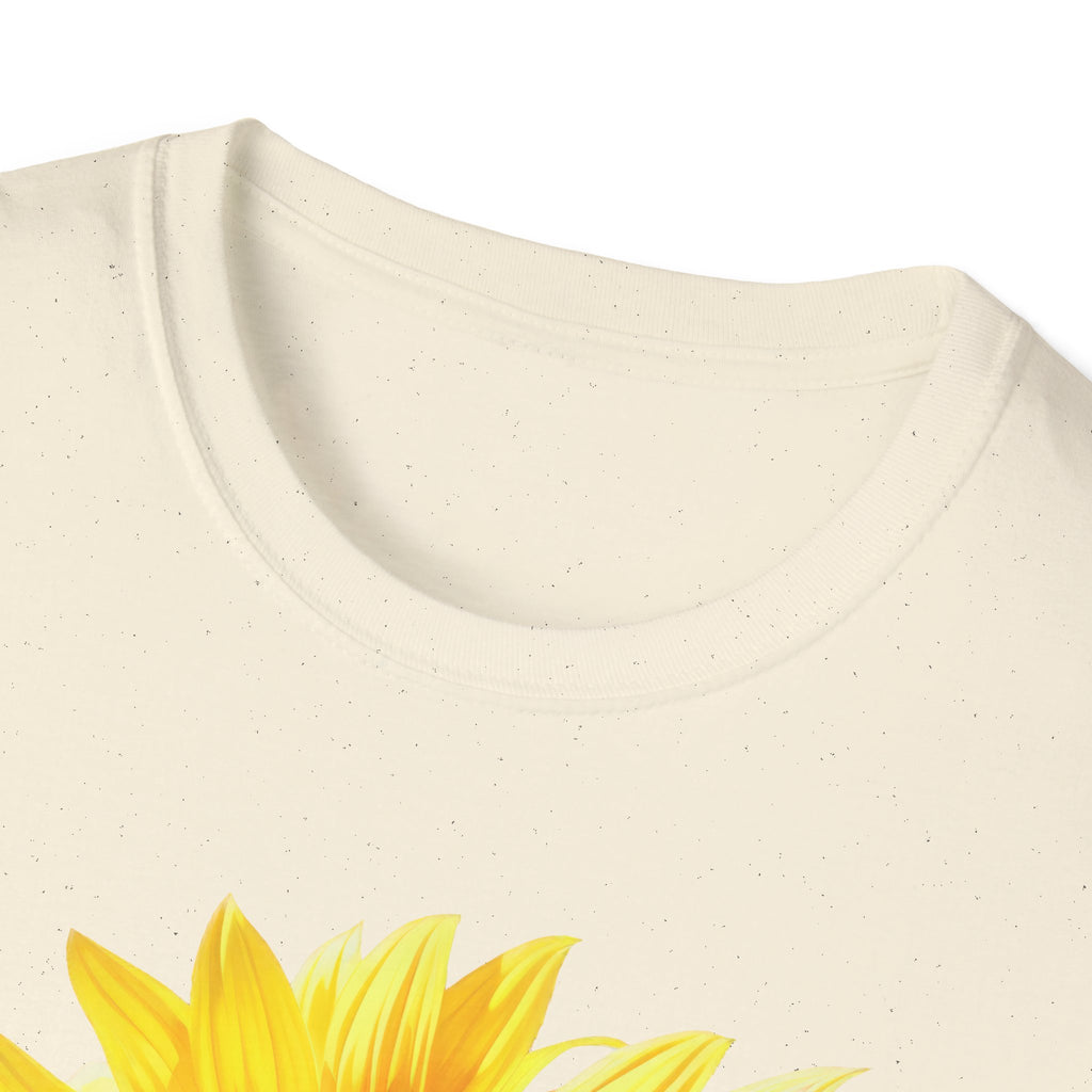 Sunflower Graphic Tee — Bright Floral Sunflower T-Shirt