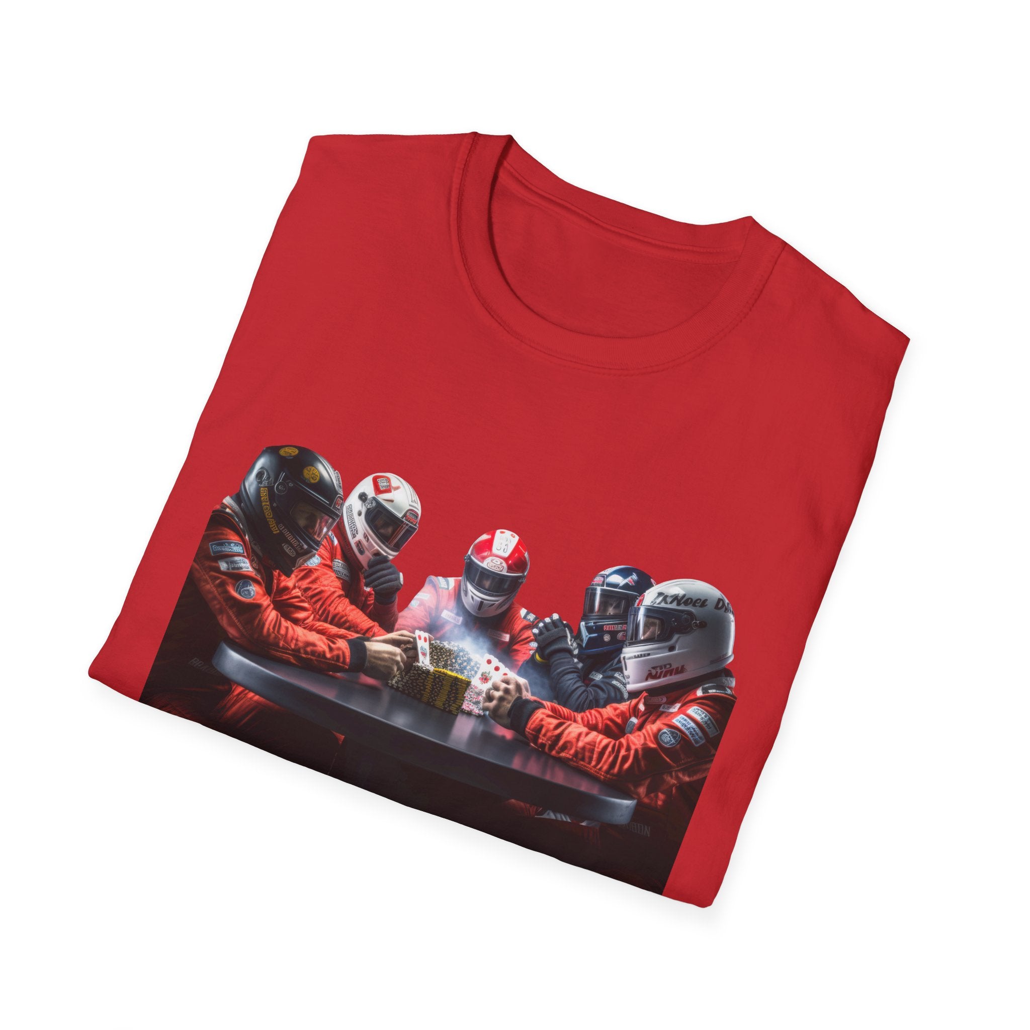 Racing Helmets Poker Night T-Shirt