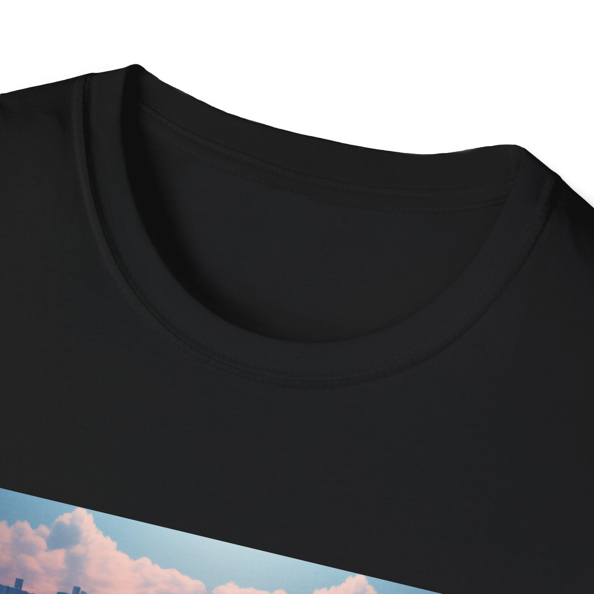 Racing Dreamscape T-Shirt — Vintage Formula Car with Cherry Blossom Track
