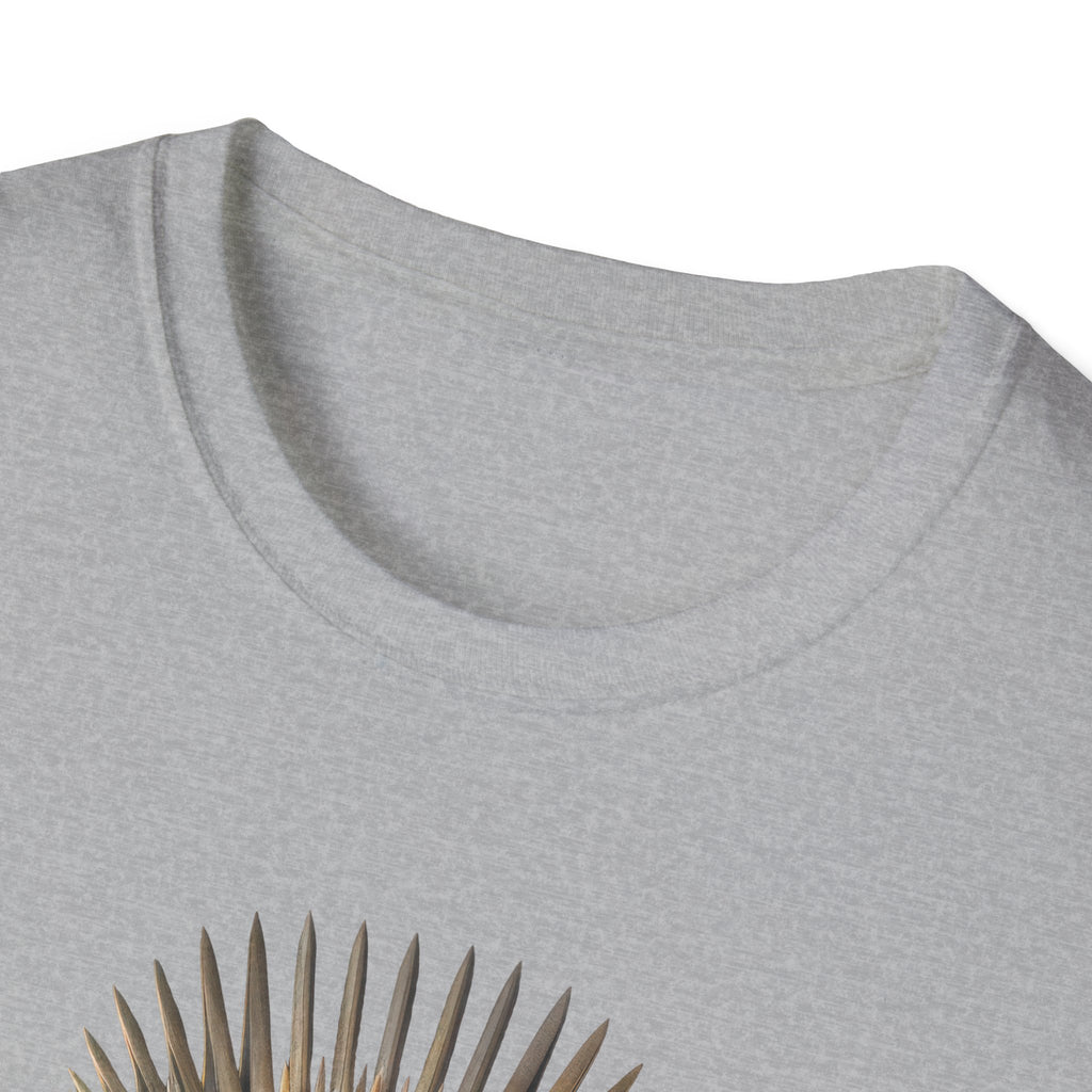 Throne King Graphic T-Shirt — Regal Iron Throne Illustration