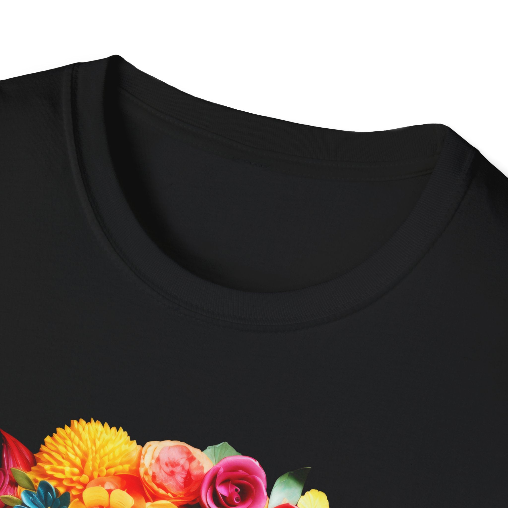 Day of the Dead Floral Sugar Skull T-Shirt