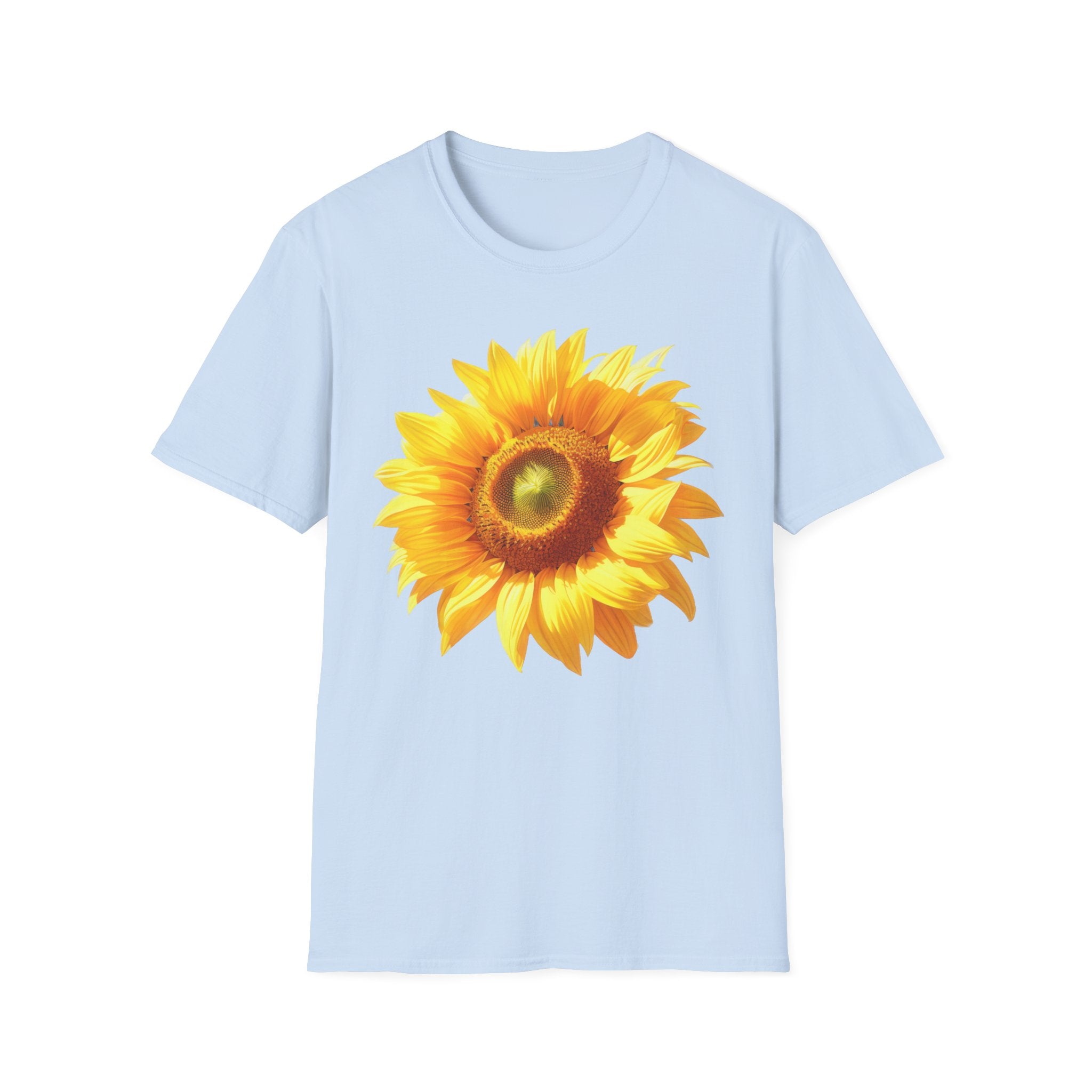 Sunflower Graphic Tee — Bright Floral Sunflower T-Shirt