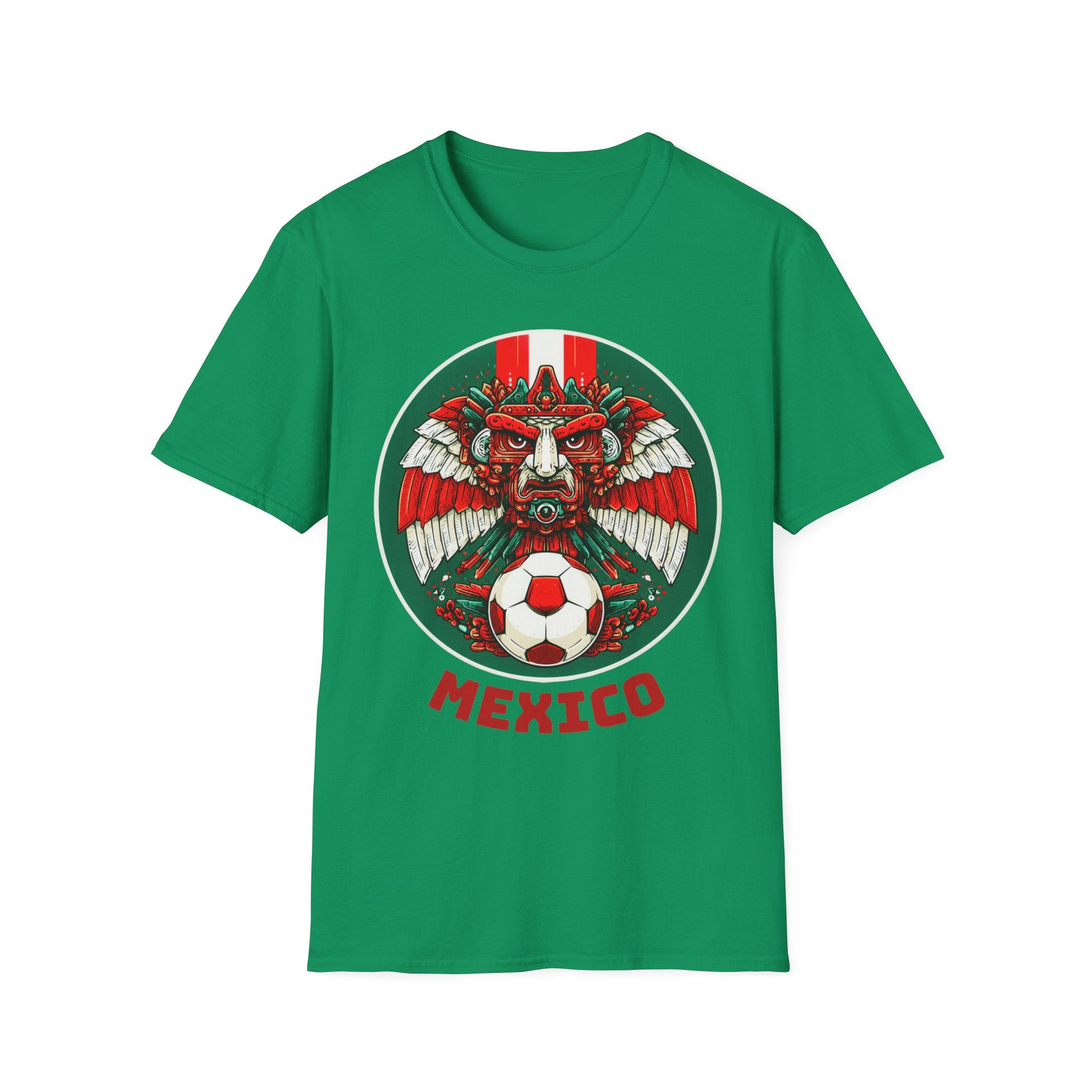 Mexico Eagle Soccer T-Shirt — Aztec Guardian Football Tee