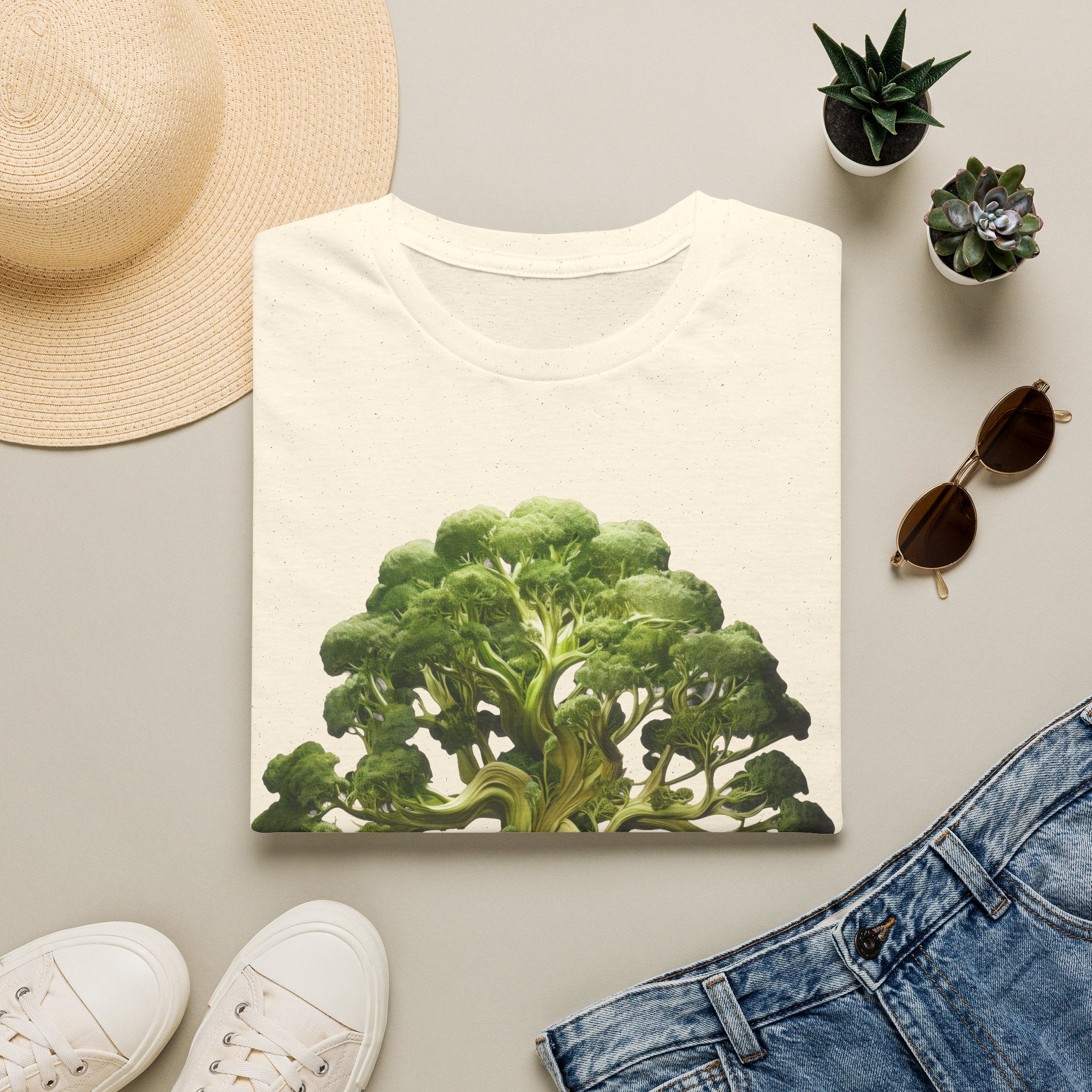 Bonsai Tree Graphic T-Shirt — Zen Green Nature Tee