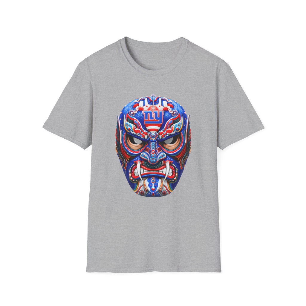 New York Tribal Mask Football Fan T-Shirt
