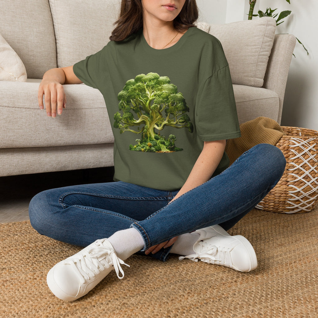 Bonsai Tree Graphic T-Shirt — Zen Green Nature Tee