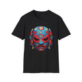 Blue & Red Mexican Wrestling Mask T-Shirt