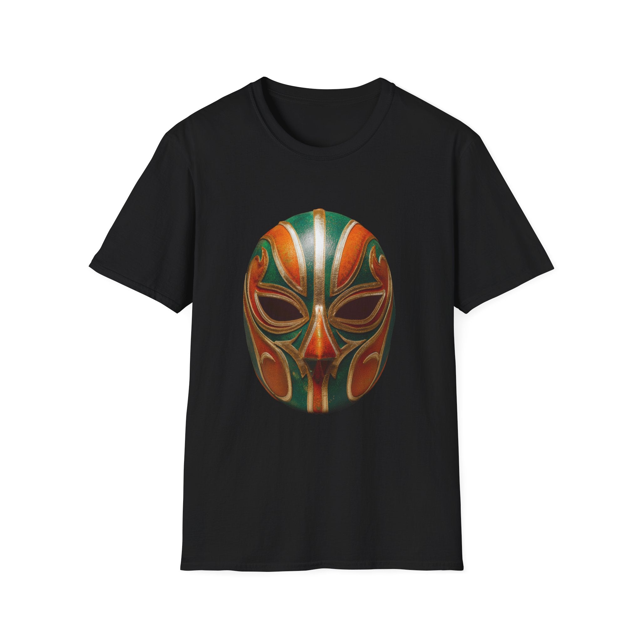 Mexican Lucha Libre Mask T-Shirt — Vintage Wrestling Mask Graphic Tee