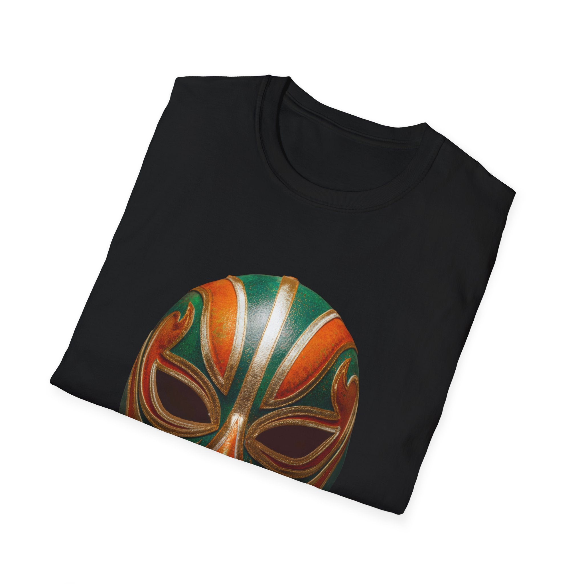 Mexican Lucha Libre Mask T-Shirt — Vintage Wrestling Mask Graphic Tee