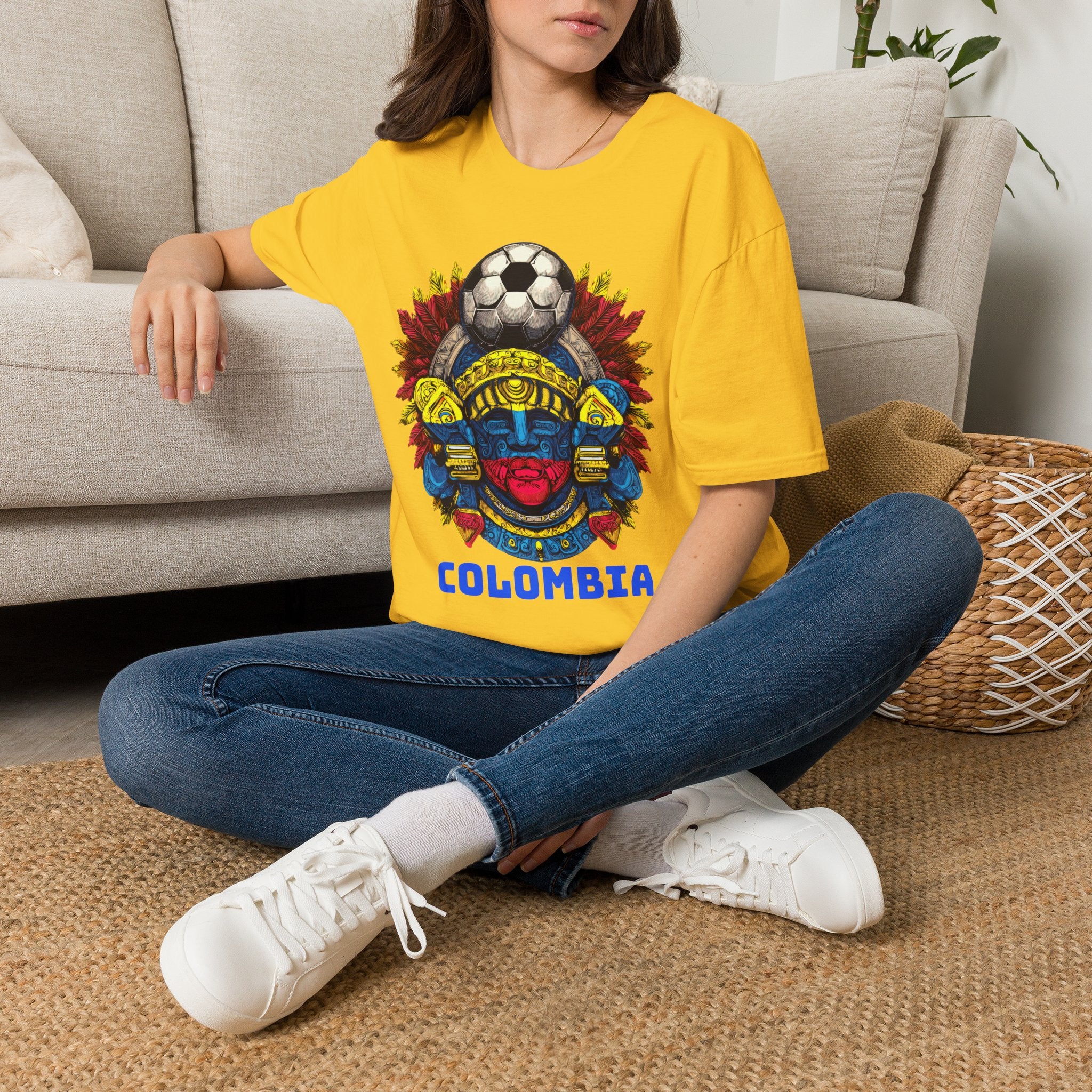 Colombia Soccer Emblem T-Shirt
