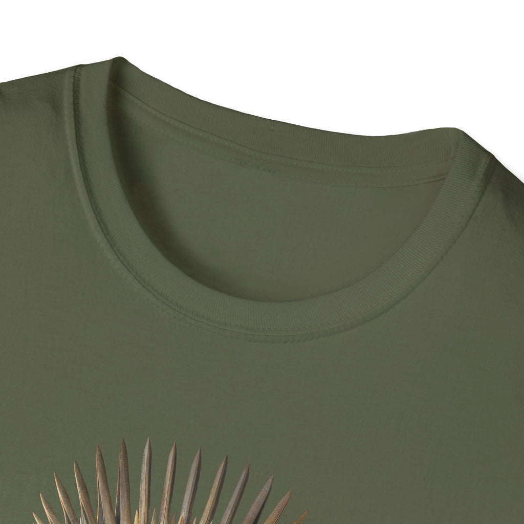 Throne King Graphic T-Shirt — Regal Iron Throne Illustration