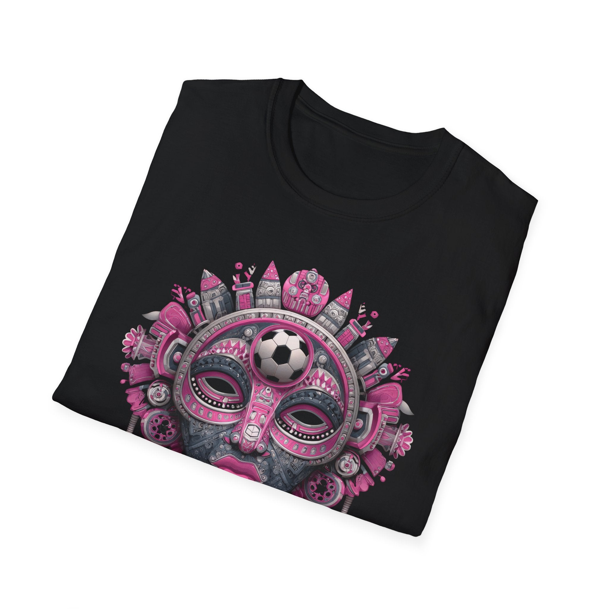 The 305 Mask Tee — Miami-Inspired Tribal Face Graphic T-Shirt