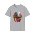Disco Helmet Graphic T‑Shirt