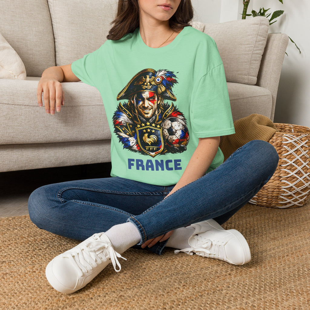 France Pirate Captain T-Shirt — Vintage French Nautical Graphic Tee