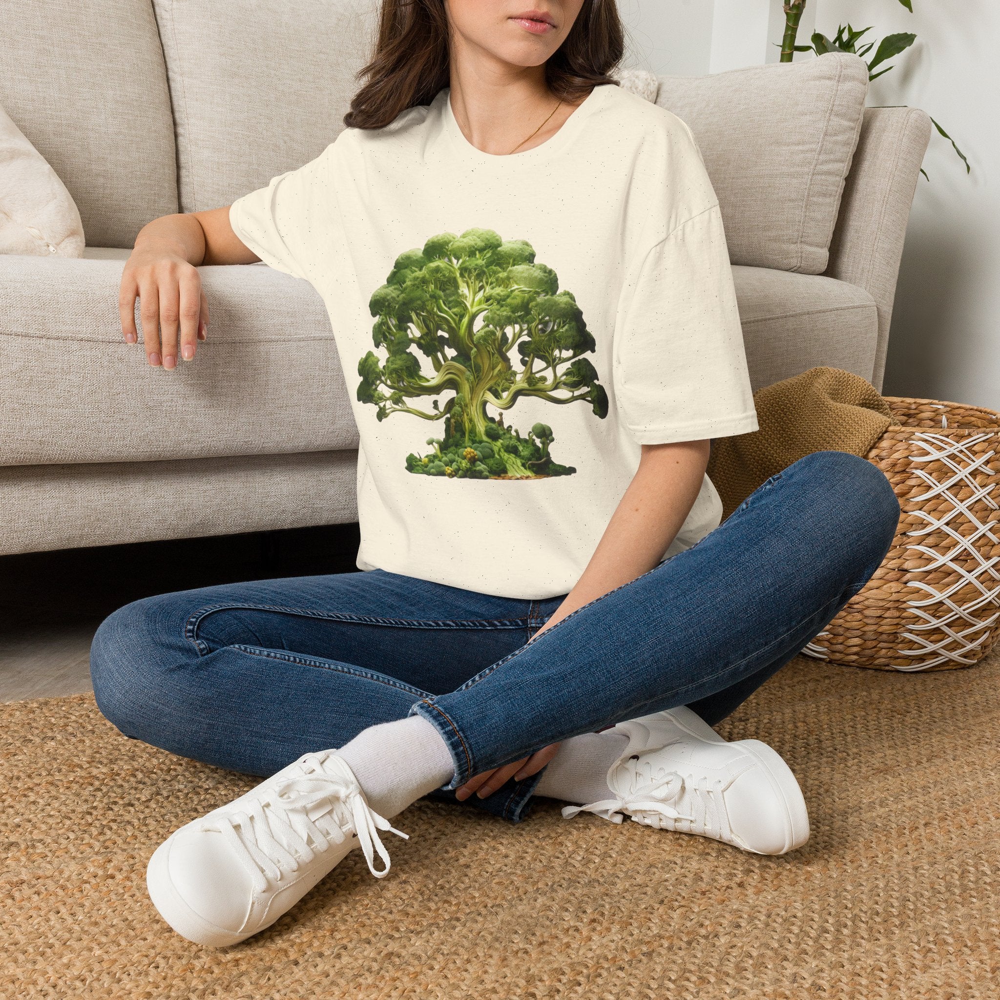 Bonsai Tree Graphic T-Shirt — Zen Green Nature Tee