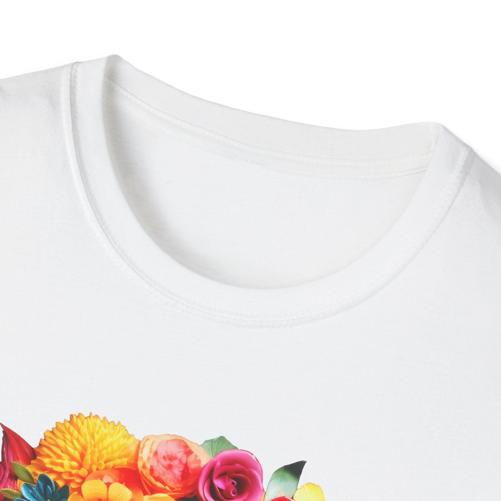 Day of the Dead Floral Sugar Skull T-Shirt