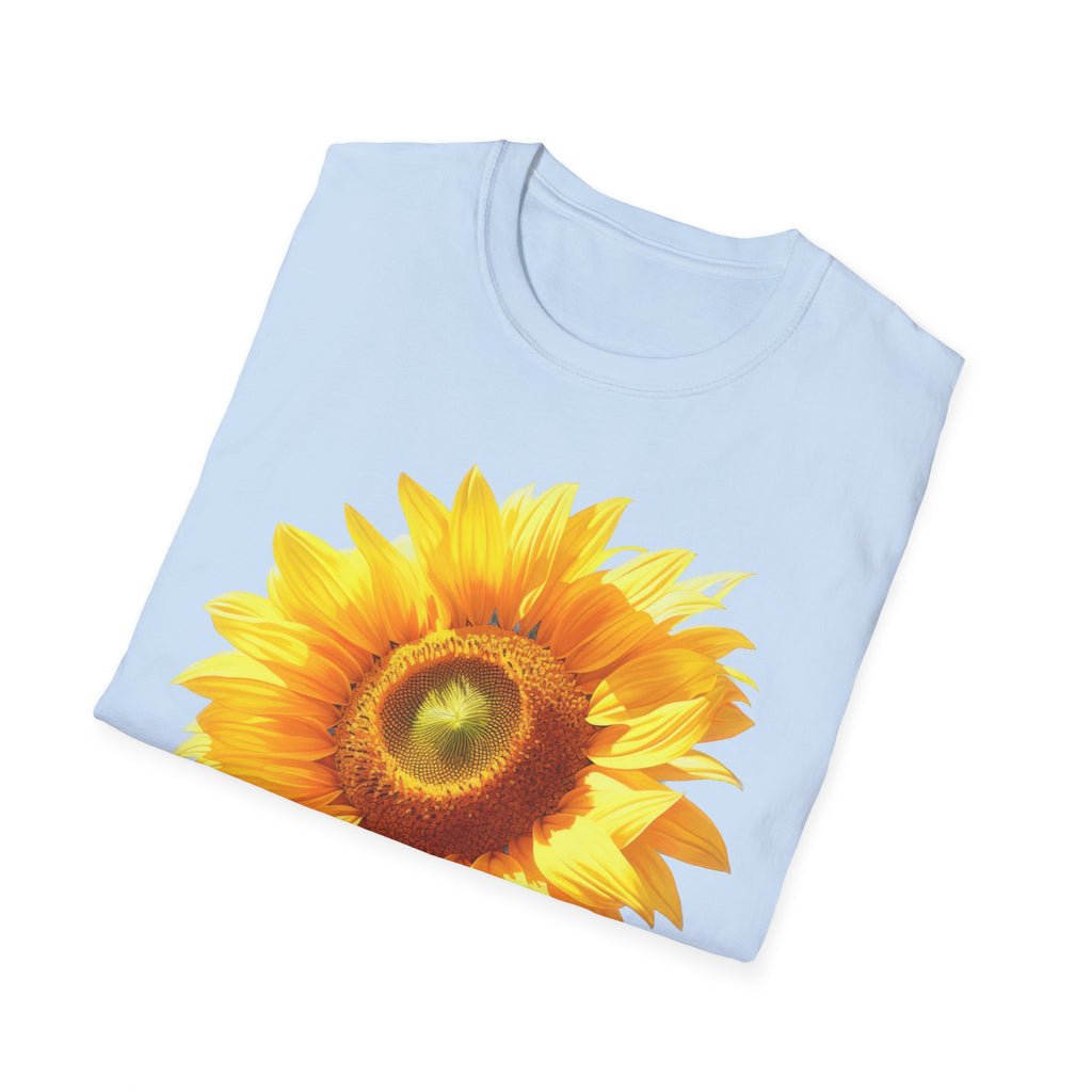 Sunflower Graphic Tee — Bright Floral Sunflower T-Shirt