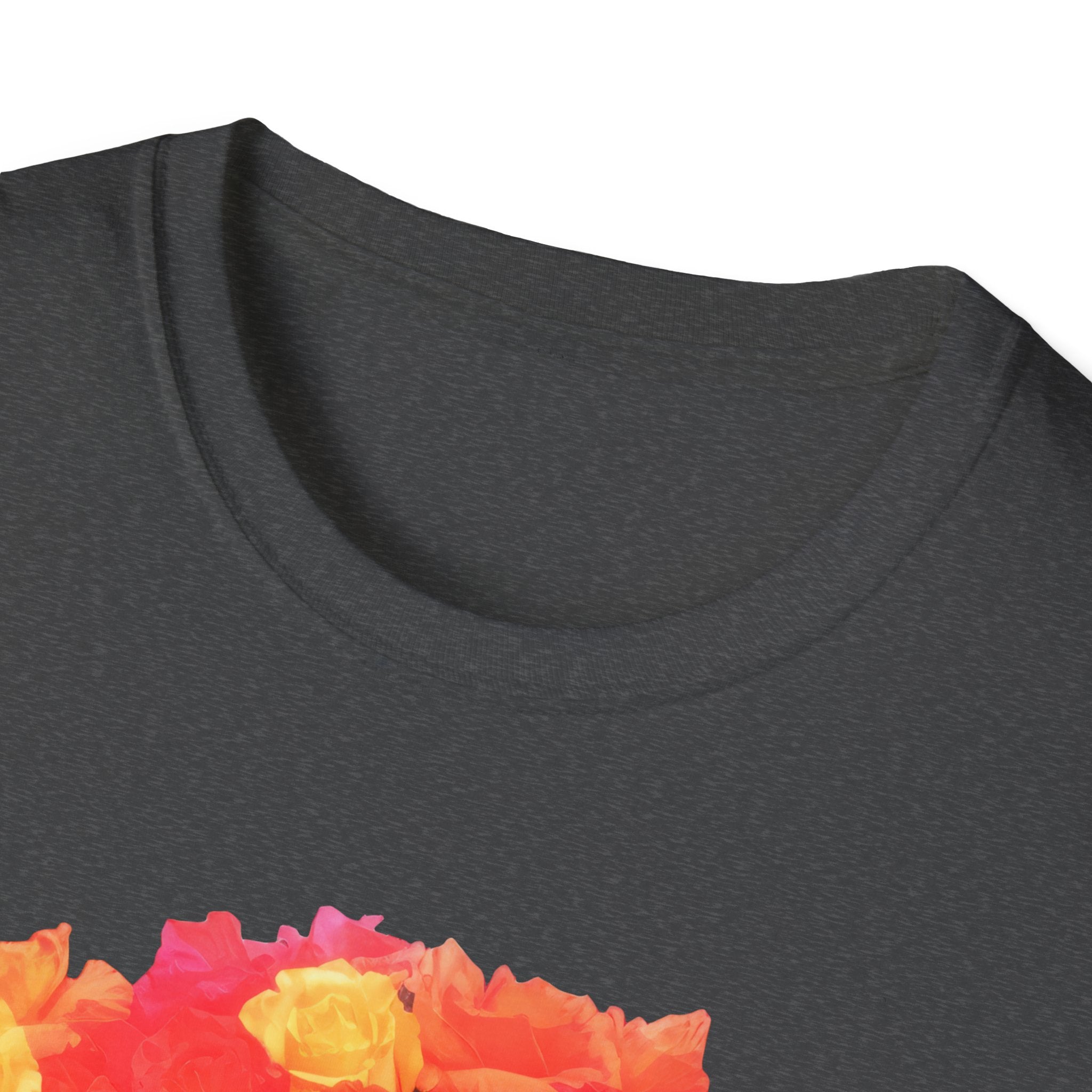 Day of the Dead Sugar Skull Woman T-Shirt - Floral Calavera Tee