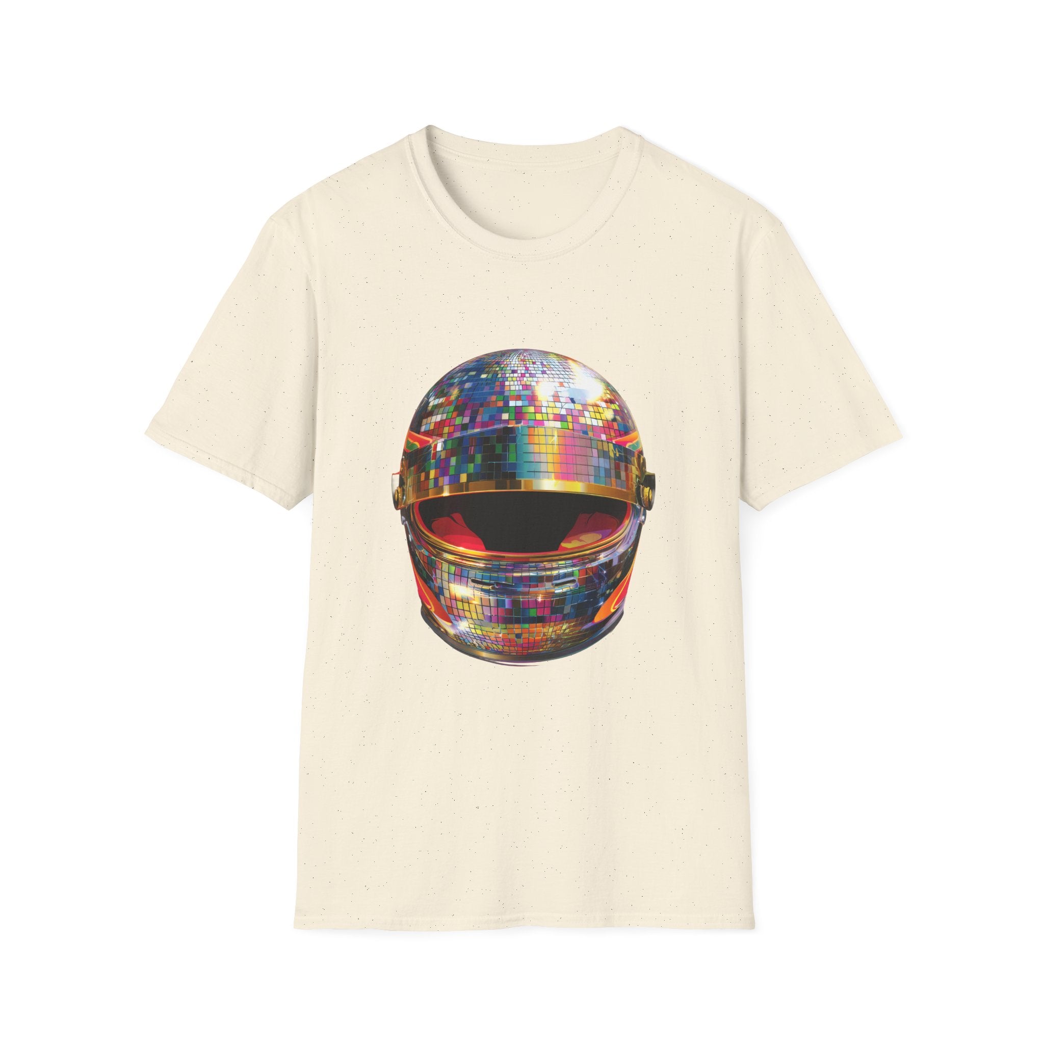 Disco Helmet Graphic T‑Shirt