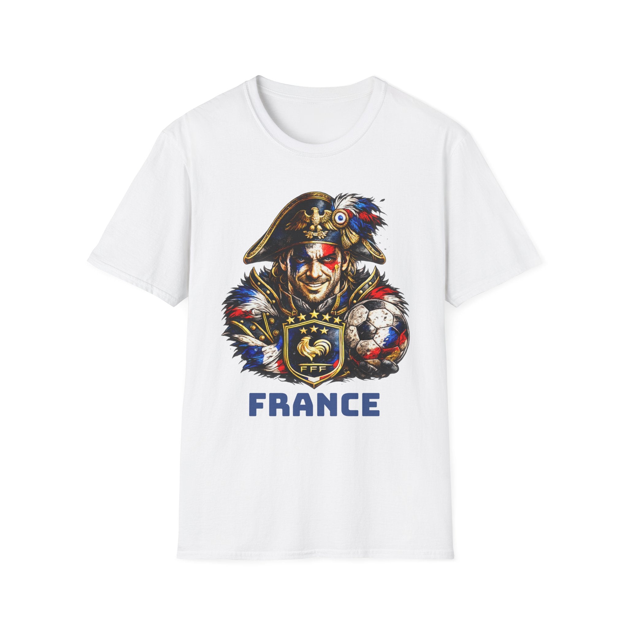 France Pirate Captain T-Shirt — Vintage French Nautical Graphic Tee