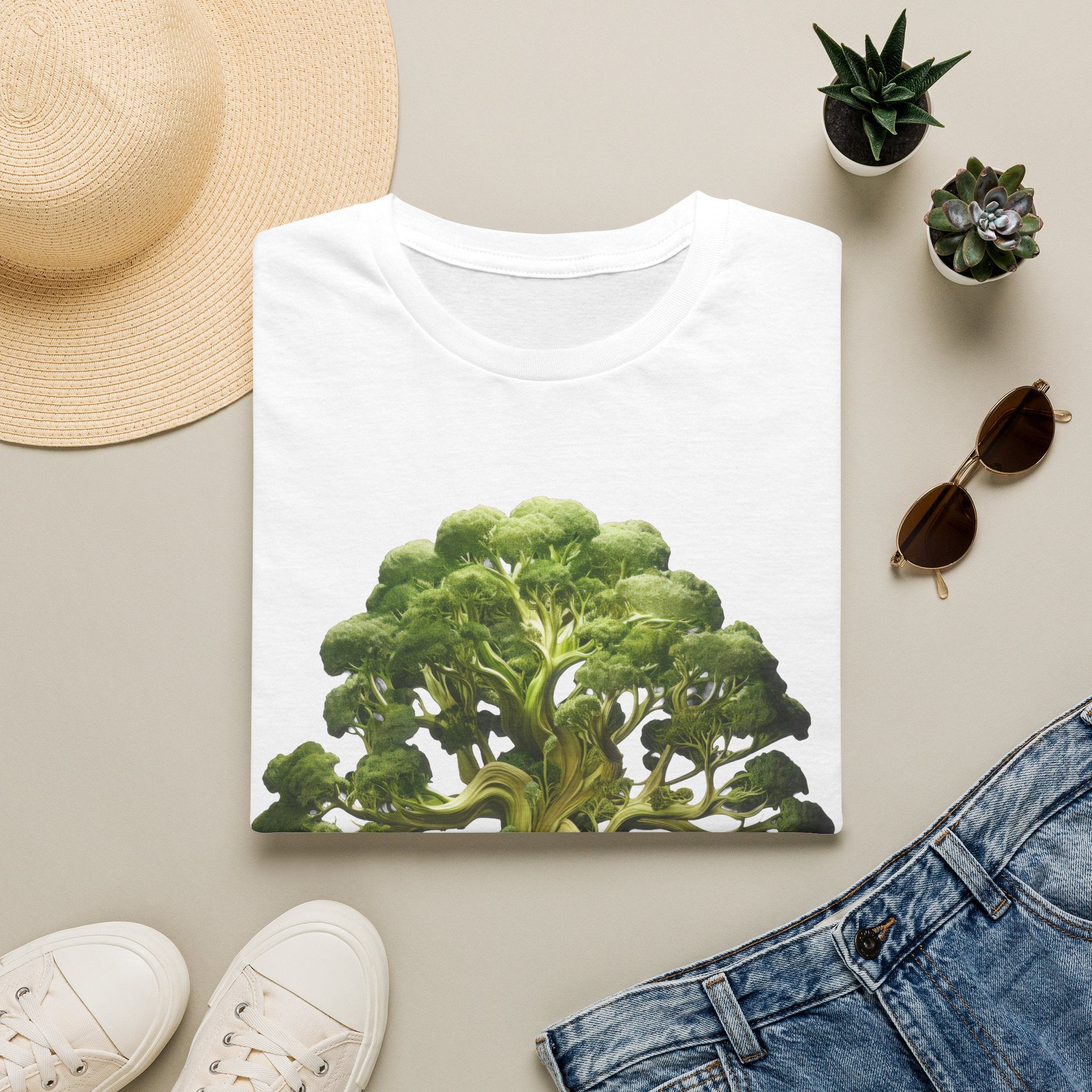 Bonsai Tree Graphic T-Shirt — Zen Green Nature Tee