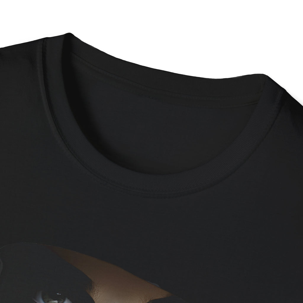 Mystique Mask Face T-Shirt — Dark Glam Portrait Tee
