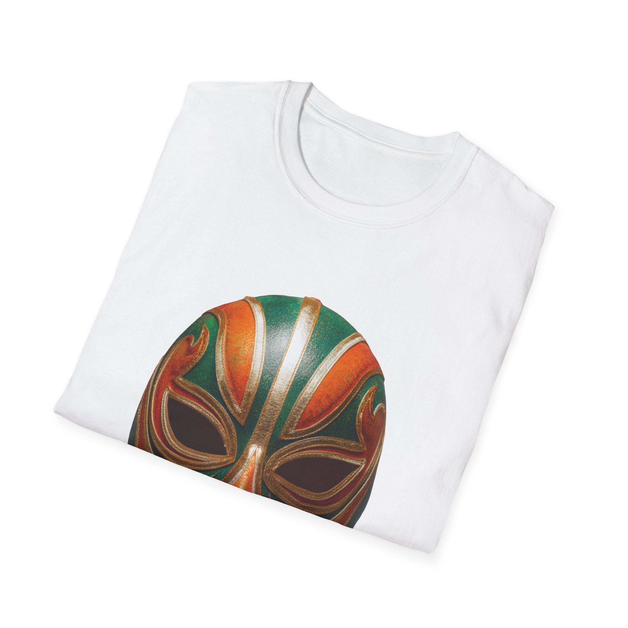 Mexican Lucha Libre Mask T-Shirt — Vintage Wrestling Mask Graphic Tee
