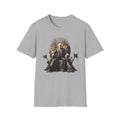 Throne King Graphic T-Shirt — Regal Iron Throne Illustration