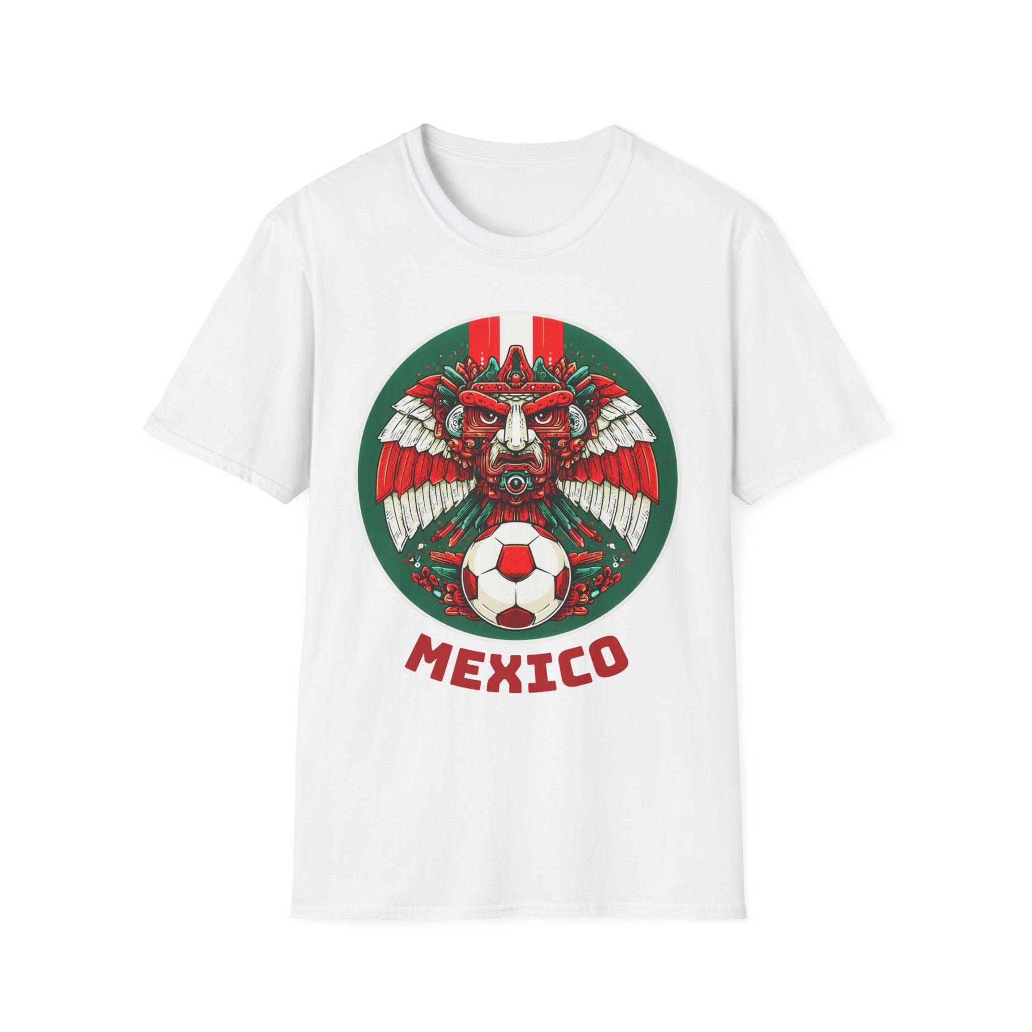 Mexico Eagle Soccer T-Shirt — Aztec Guardian Football Tee