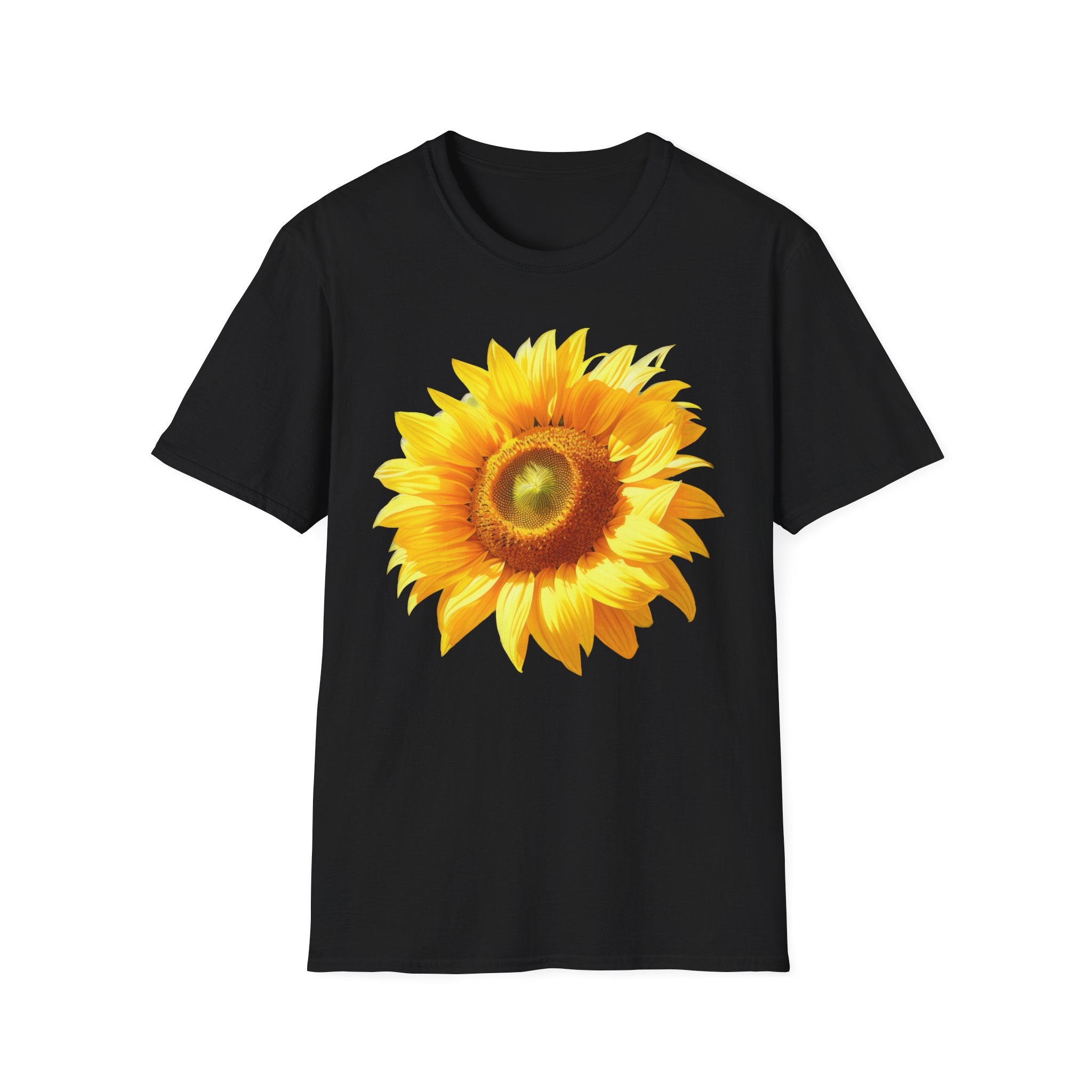 Sunflower Graphic Tee — Bright Floral Sunflower T-Shirt