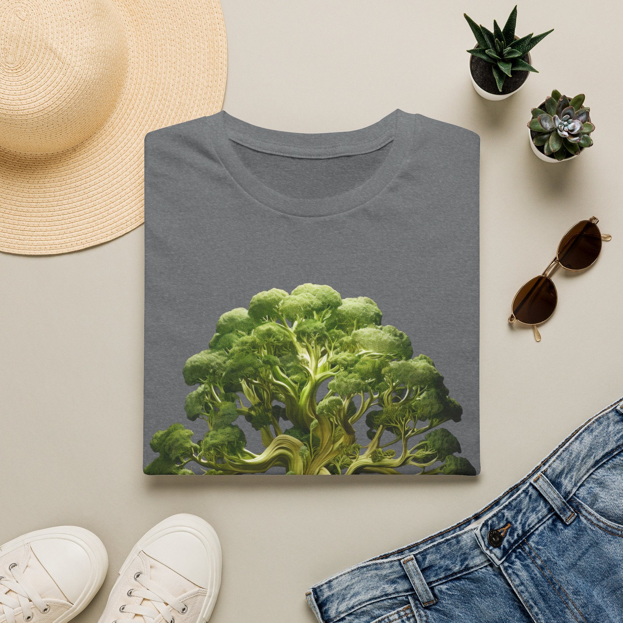 Bonsai Tree Graphic T-Shirt — Zen Green Nature Tee