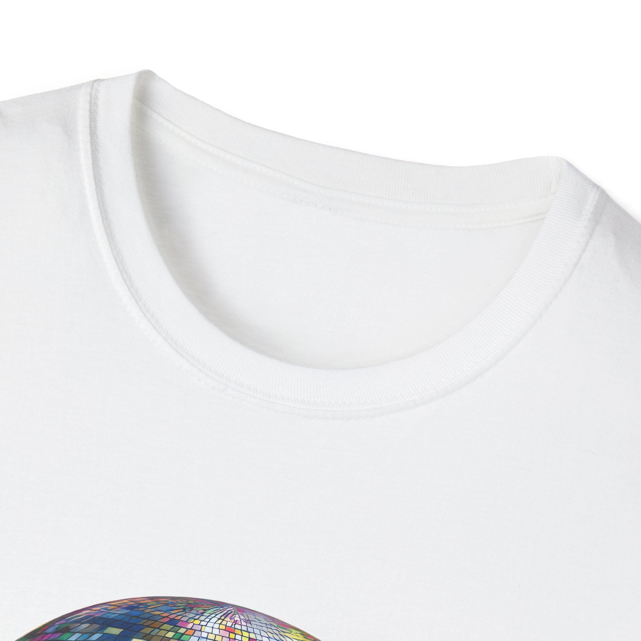 Disco Helmet Graphic T‑Shirt