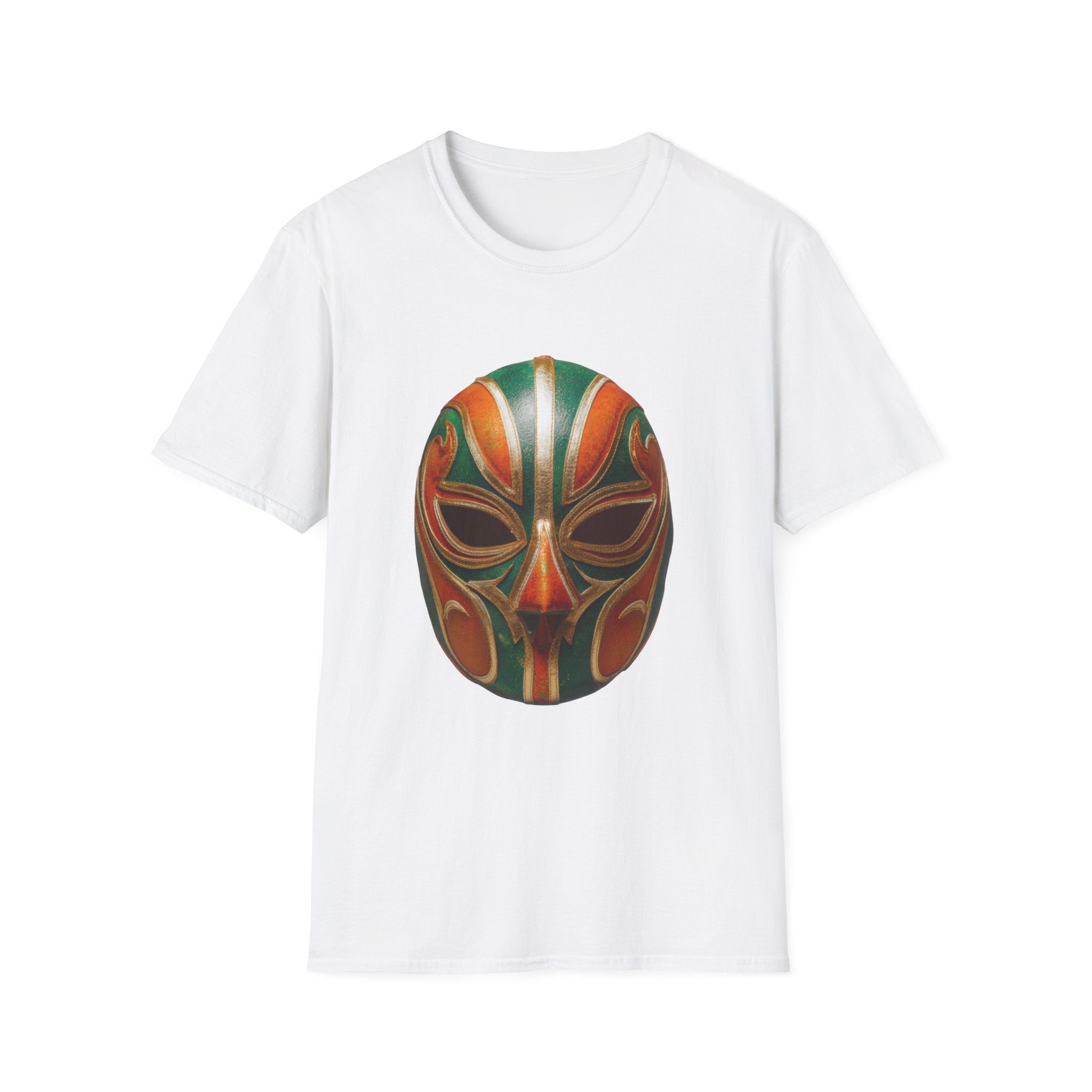 Mexican Lucha Libre Mask T-Shirt — Vintage Wrestling Mask Graphic Tee