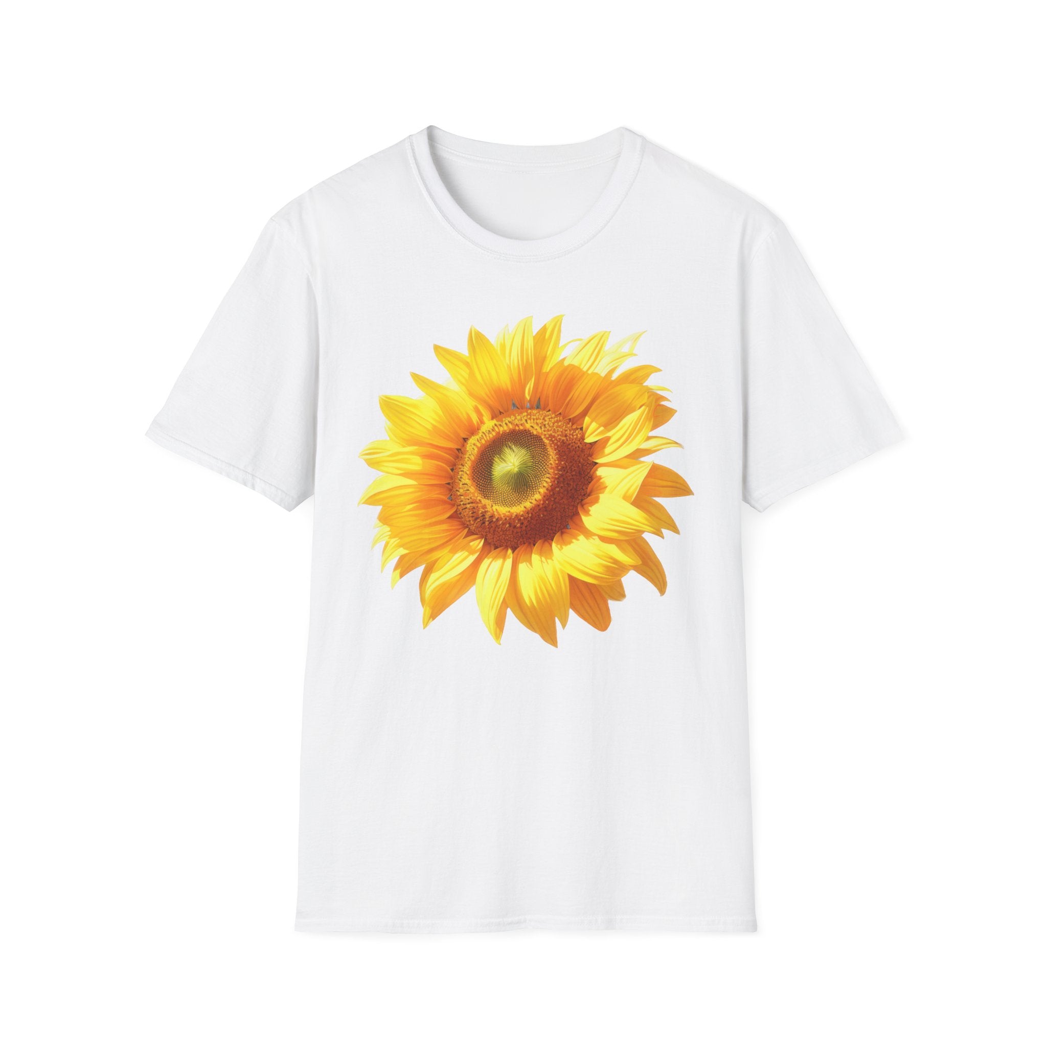 Sunflower Graphic Tee — Bright Floral Sunflower T-Shirt