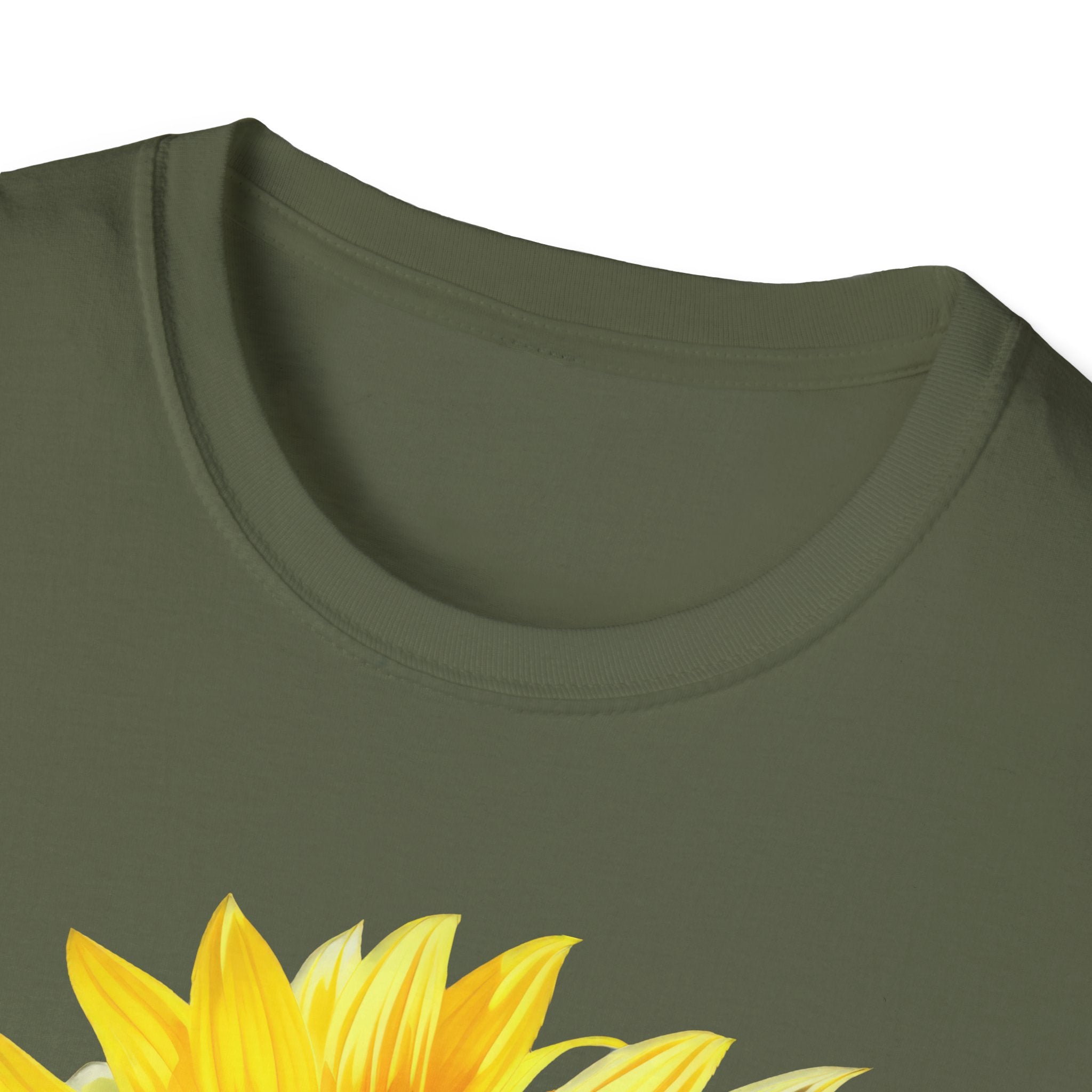 Sunflower Graphic Tee — Bright Floral Sunflower T-Shirt