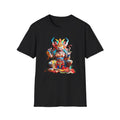 Vibrant Mythic Demon Illustration T-Shirt