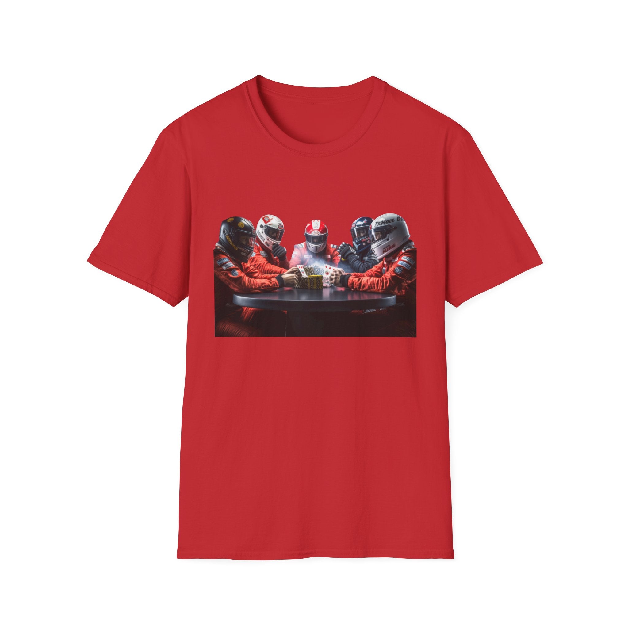 Racing Helmets Poker Night T-Shirt