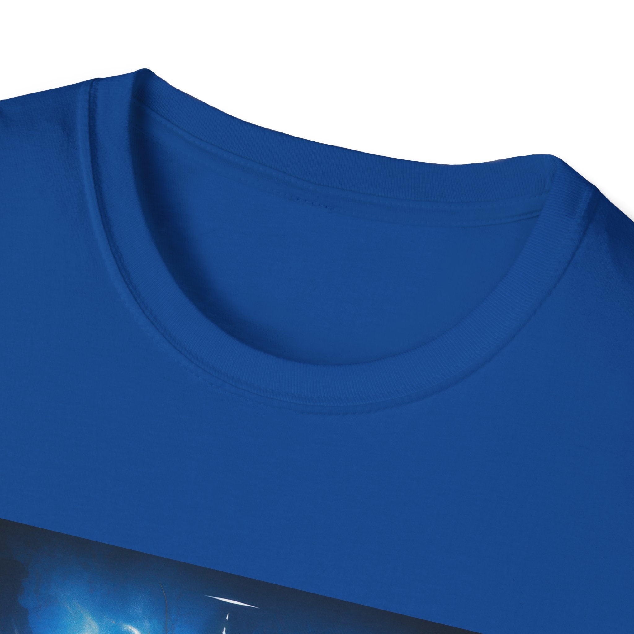 Wolf Star Graphic T‑Shirt — Mystic Geometric Lion/Wolf Design