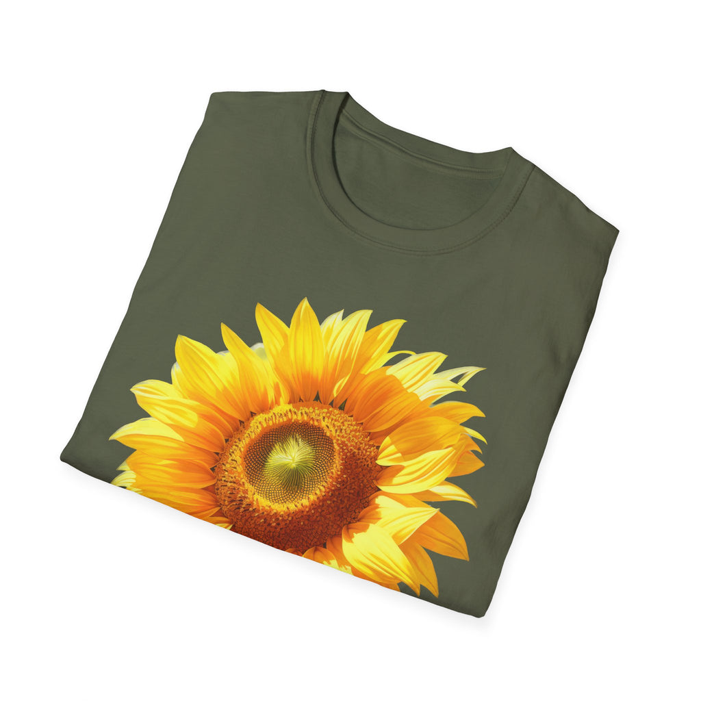 Sunflower Graphic Tee — Bright Floral Sunflower T-Shirt